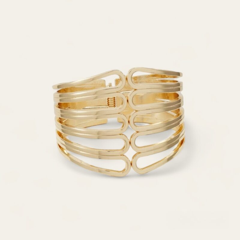 Bracelet Manchette- Doré