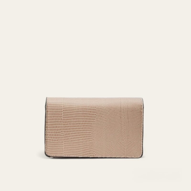 Mini sac bandoulière Bride avec perle - Nude