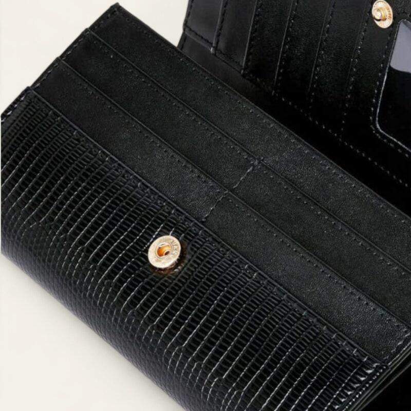 Pochette embossée - Noir