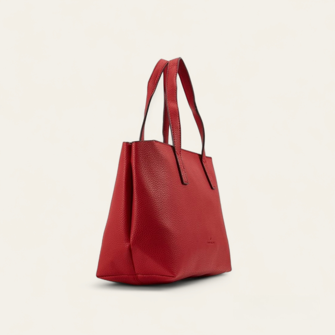 Sac à main - imitation cuir - Rouge