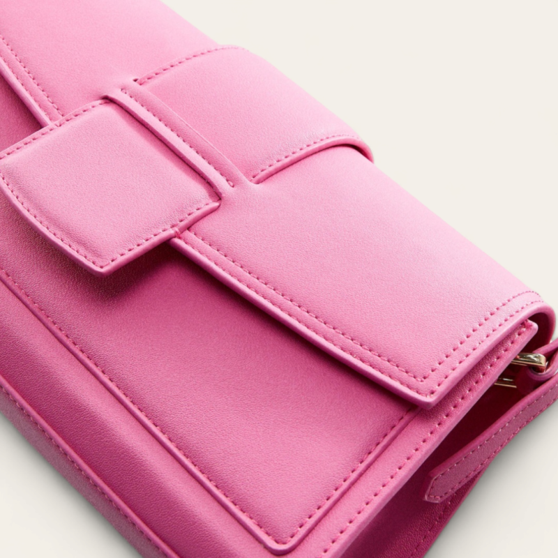 Sac Rectangulaire Rabat - Rose – Image 2