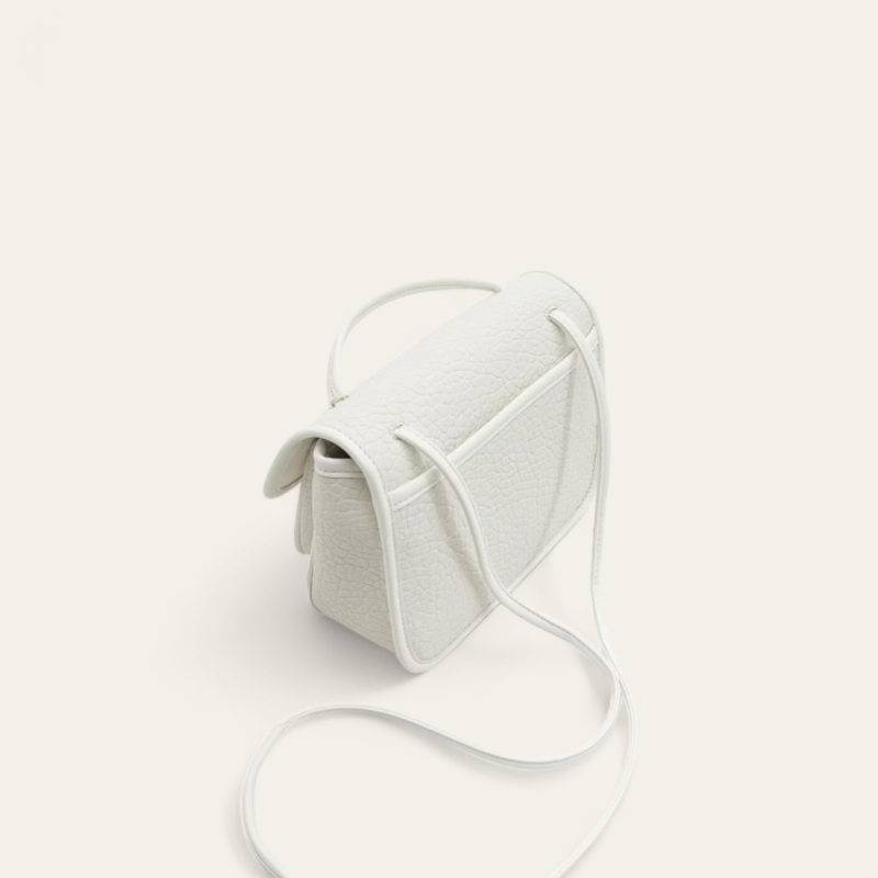 Sac à Bandoulière Crossbody avec Boucle - Blanc – Image 4