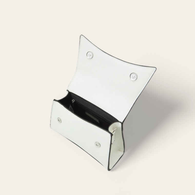 Mini sac bandoulière ornement porte-monnaie - Blanc