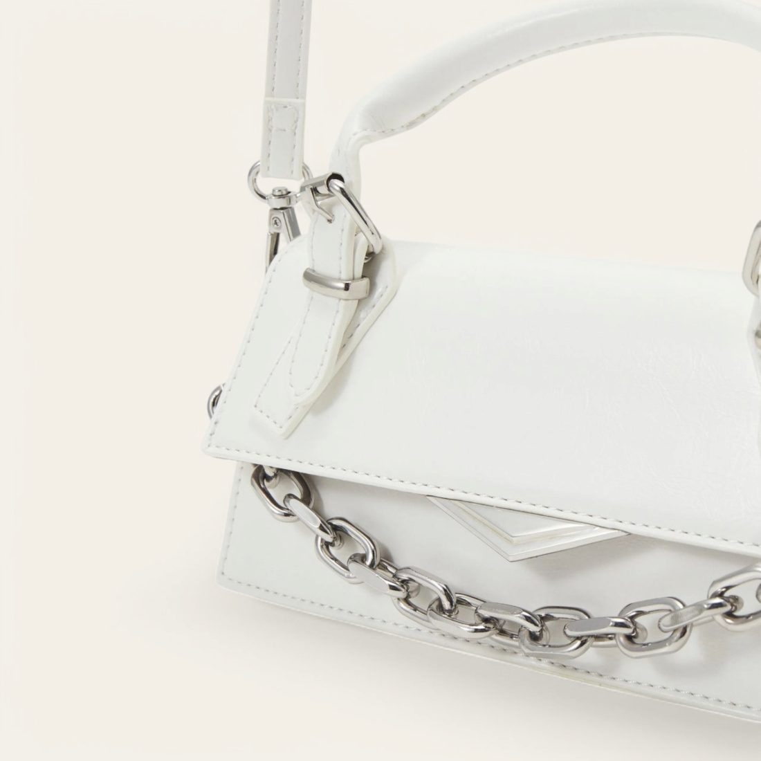 Sac Sangle crossbody réglable - Blanc