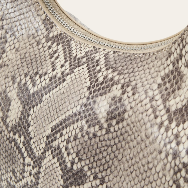Sac cabas imprimé - Marron Beige