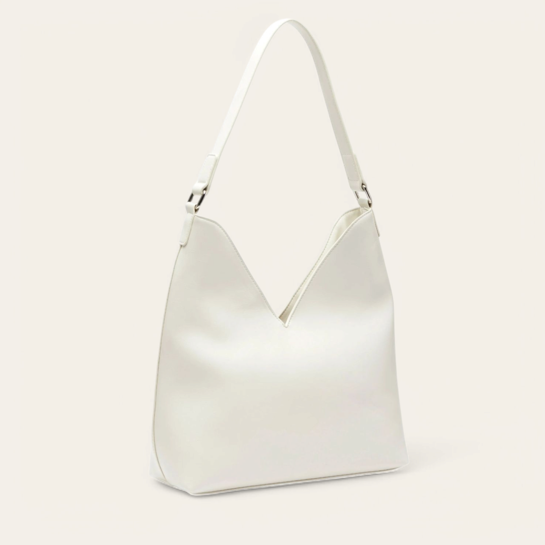 Sac cabas shopping - Écru
