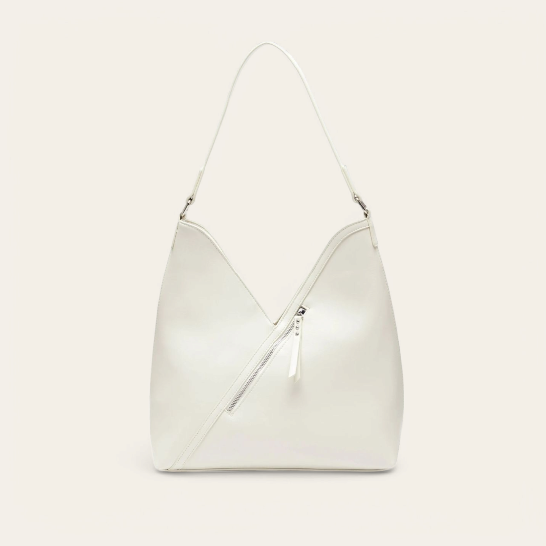 Sac cabas shopping - Écru