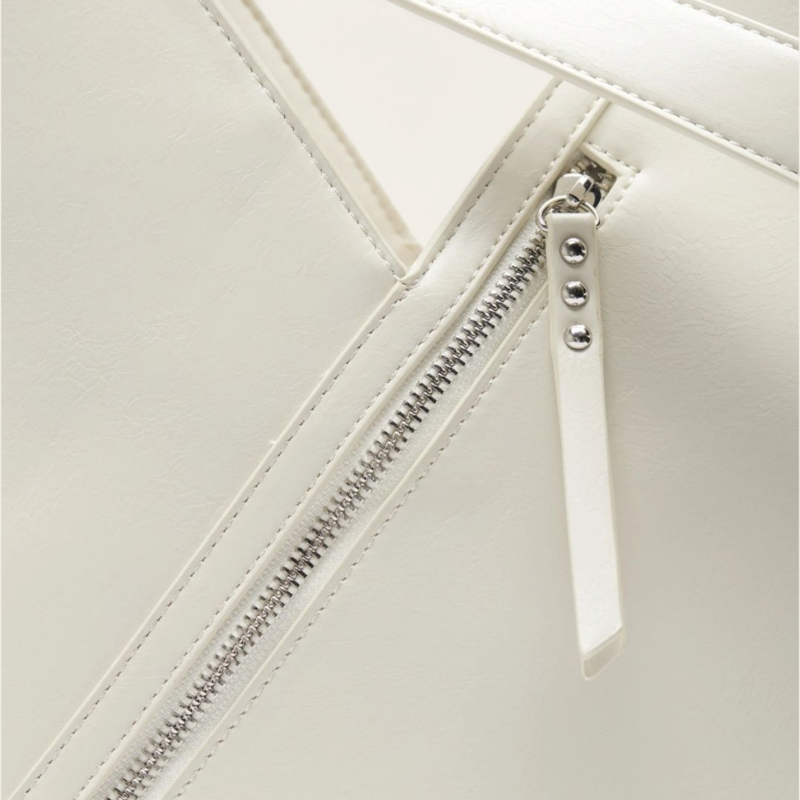Sac cabas shopping - Écru