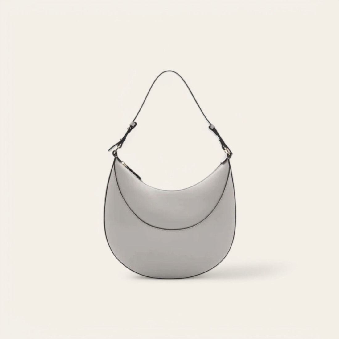 Sac porté épaule anse courte - Écru